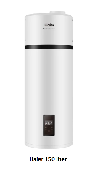 Haier warmtepompboiler - Verwarmen zonder CV